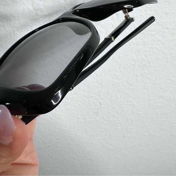 Chloe sunglasses black large round squared women - Picture 5 of 13